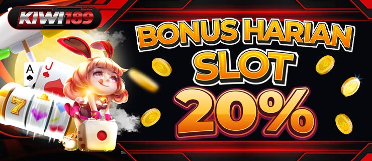 Bonus Harian Slot 20%